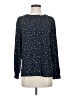 FRNCH 100% Polyester Stars Blue Long Sleeve Blouse Size S - photo 1