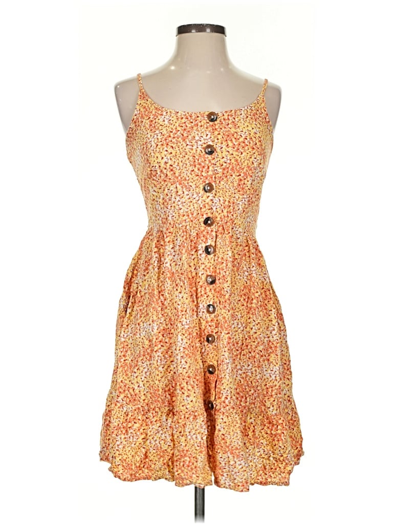 Pre-owned Japna Casual Dress In Orange