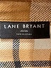 Lane Bryant 100% Cotton Tan Coat Size 22 - 24 - photo 6