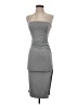 Shein Solid Gray Cocktail Dress Size 2 - photo 1