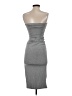 Shein Solid Gray Cocktail Dress Size 2 - photo 2