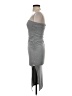 Shein Solid Gray Cocktail Dress Size 2 - photo 5