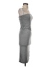 Shein Solid Gray Cocktail Dress Size 2 - photo 4