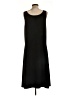 Spirithouse Solid Black Casual Dress Size L - photo 2
