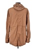 For The Republic 100% Lyocell Solid Tan Jacket Size S - photo 2