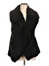 YMI 100% Polyester Black Faux Fur Vest Size L - photo 1