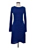 Apt. 9 Blue Casual Dress Size S - photo 1