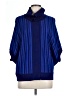 St. John Blue Sweater Vest Size L - photo 1