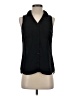 Express 100% Polyester Black Sleeveless Blouse Size XS - photo 1