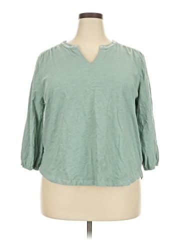 Weekend Suzanne Betro 3/4 Sleeve Top (view 1)