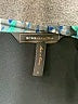 BCBGMAXAZRIA Graphic Blue Cocktail Dress Size S - photo 7