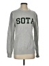 Assorted Brands 100% Cotton Solid Silver Pullover Sweater Size XS - photo 1