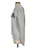 Assorted Brands 100% Cotton Solid Silver Pullover Sweater Size XS - photo 5