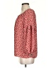 Max Studio 100% Polyester Red 3/4 Sleeve Blouse Size S - photo 5