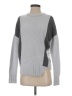 Duffy Color Block Gray Pullover Sweater Size XS - photo 1