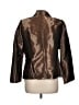 Escada Metallic Solid Brown Blazer Size EU 42 / US 12 - photo 2