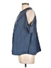 Kaari Blue Blue Short Sleeve Blouse Size L (estimated) - photo 5