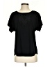 N Touch 100% Polyester Black Short Sleeve Top Size S - photo 1
