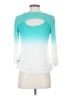 Zobha Teal 3/4 Sleeve Top Size S - photo 2