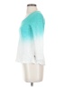 Zobha Teal 3/4 Sleeve Top Size S - photo 5