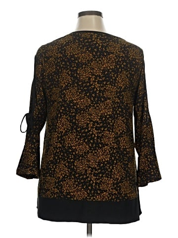 Avenue Studio 3/4 Sleeve Blouse (view 2)