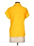Shein Yellow Short Sleeve Blouse Size 2 - photo 2