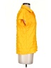 Shein Yellow Short Sleeve Blouse Size 2 - photo 4