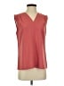 Unbranded 100% Polyester Red Sleeveless Blouse Size S - photo 1