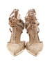 Nina Ivory Tan Heels Size 5 - photo 2