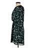 Express 100% Polyester Print Green Casual Dress Size XS - photo 5