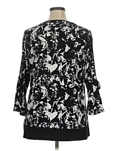 Avenue Studio 3/4 Sleeve Blouse (view 2)