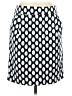 Ann Taylor LOFT 100% Polyester Polka Dots Blue Casual Skirt Size 4 - photo 1