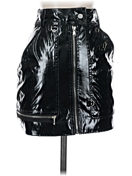 Assorted Brands Faux Leather Skirt