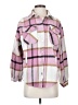 Unbranded 100% Polyester Plaid Pink Jacket Size S - photo 1