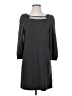 Mint Solid Gray Casual Dress Size 4 - photo 1