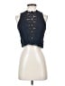 Rebecca Taylor Blue Sleeveless Blouse Size 2 - photo 1