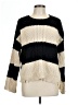 Hem & Thread Color Block Black Pullover Sweater Size L - photo 1