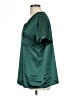 Ekouaer Teal Short Sleeve Blouse Size L - photo 5
