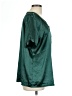 Ekouaer Teal Short Sleeve Blouse Size L - photo 4