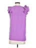 Shein 100% Polyester Purple Short Sleeve Top Size 4 - photo 2