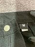 Unbranded Solid Black Denim Skirt Size M - photo 4