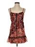 Lily Star 100% Polyester Paisley Red Pink Casual Dress Size S - photo 1