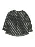 Zara Polka Dots Black 3/4 Sleeve Blouse Size 4 - photo 2
