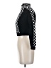 Unbranded Checkered-gingham Black Turtleneck Sweater Size S - photo 5