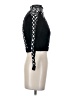 Unbranded Checkered-gingham Black Turtleneck Sweater Size S - photo 4