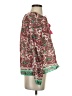 Boden 100% Cotton Floral Paisley Green Long Sleeve Blouse Size 2 - photo 4