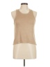 Alya 100% Acrylic Tan Sleeveless Top Size M - photo 1