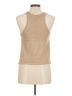 Alya 100% Acrylic Tan Sleeveless Top Size M - photo 2