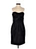 Max and Cleo Solid Black Cocktail Dress Size 6 - photo 1