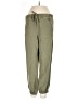 Dex Solid Green Casual Pants Size S - photo 1